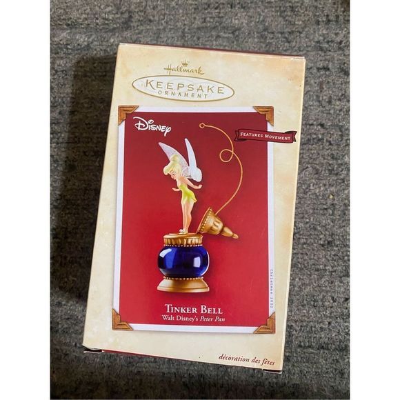 Hallmark Other - Hallmark Keepsake Ornament, 2002, Disney, Tinker Bell, Features Movement.